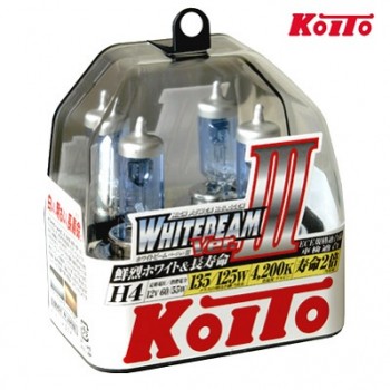 Koito WhiteBeam III H4 4200k купить