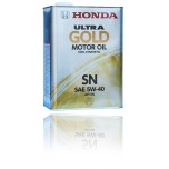 HONDA ULTRA GOLD 5W40 SN Япония 4л.