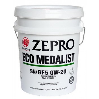 IDEMITSU Zepro Eco Medalist 0W20 20л.
