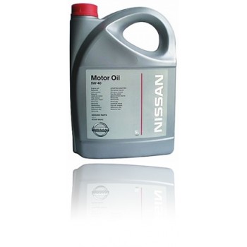 NISSAN Motor Oil 5W-40 (EUR) 5 л.
