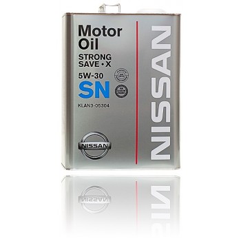 NISSAN Motor Oil  STRONG SAVE X SN 5W30 4 л.