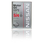 NISSAN Motor Oil  STRONG SAVE X SN 0W20 4 л.
