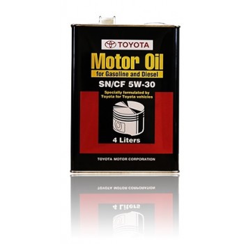 TOYOTA Motor Oil SN/CF 5W30 4 л.