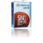 TOYOTA Motor Oil SN 10W30 (Япония) 4 л.