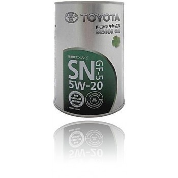 TOYOTA Motor Oil SN 5W20 (Япония) 1 л.
